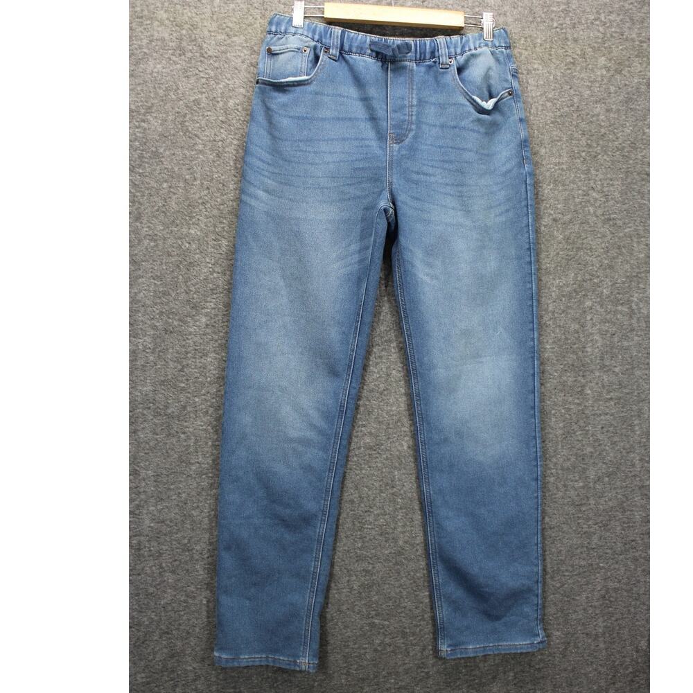 Lucky Brand Jeans Youth XL 18/20 Blue Pull On Straight Stretch Denim